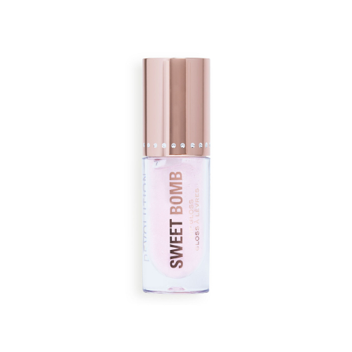 Revolution - *Y2K Baby* - Lip Gloss Sweet Bomb - Candyfloss Pink Glitter