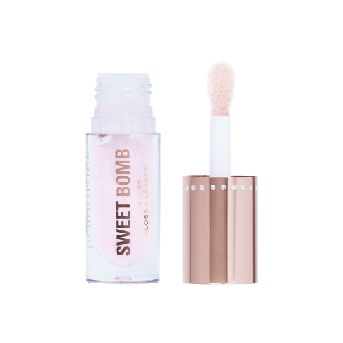 Revolution - *Y2K Baby* - Lip Gloss Sweet Bomb - Candyfloss Pink Glitter