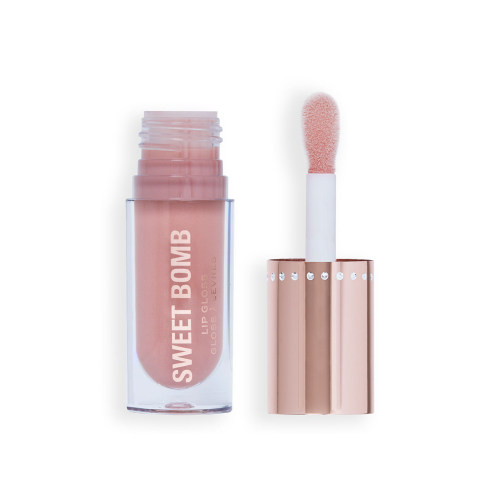 Revolution - *Y2K Baby* - Lip Gloss Sweet Bomb - Strawberry Swirl Nude