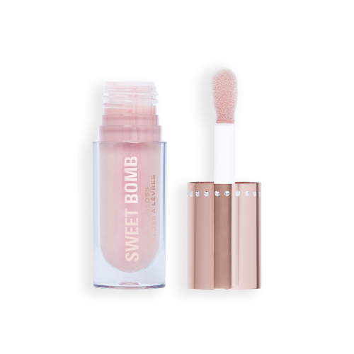 Revolution - *Y2K Baby* - Lip Gloss Sweet Bomb - Vanilla Ice White Holo