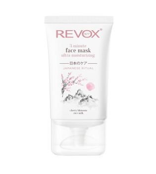 Revox - Japanese Routine Ultra Moisturizing 3-Minute Face Mask