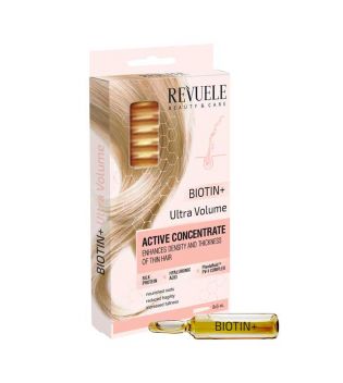 Revuele - Ampoules for hair Biotin+ Ultra Volume