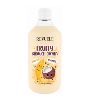 Revuele - Shower cream Fruity Shower Cream - Banana and coconut