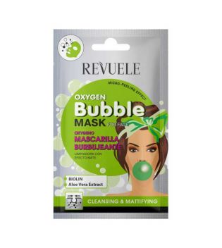 Revuele - Facial mask Oxygen Bubble - Cleansing and mattifying