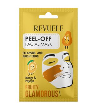 Revuele - Peel off facial mask Fruity Glamorous - Mango and papaya