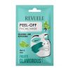 Revuele - Peel off face mask Fruity Glamorous - Mint and lime