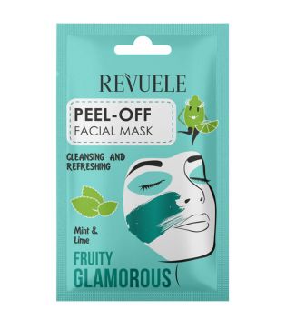 Revuele - Peel off face mask Fruity Glamorous - Mint and lime