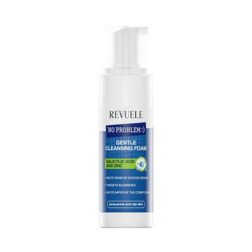 Revuele - *No Problem* - Gentle facial cleansing foam with salicylic acid and zinc - Acne-prone and oily skin