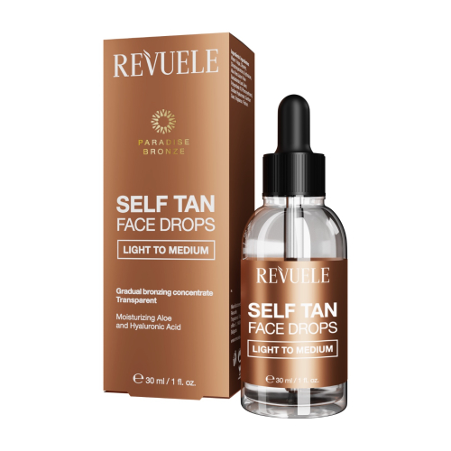 Revuele - Self-tanning serum - Light To Medium