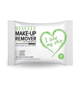 Revuele - I love my skin Cleansing wipes for sensitive skin
