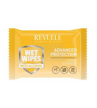 Revuele - Advanced Protection wet wipes - Citrus extract
