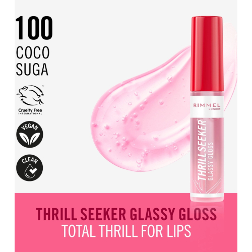 Rimmel London - Lip Gloss Thrill Seeker - 100: Coco Suga