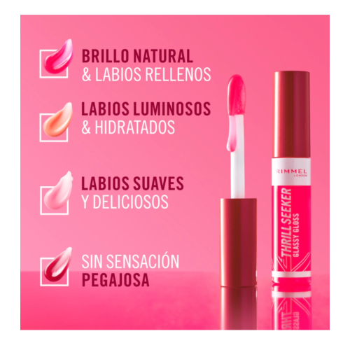 Rimmel London - Lip Gloss Thrill Seeker - 150: Pink Candy