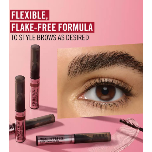 Rimmel London - Eyebrow fixing gel Wonder´ Freeze - 001: Clear