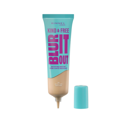 Rimmel London - *Kind & Free* - Mattifying Foundation Blur It Out - 082: Golden Ivory