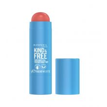 Rimmel London - *Kind & Free* - Blush and lipstick stick Tinted Multi-Stick - 001: Caramel Dusk