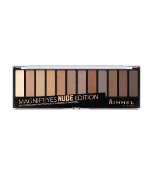 Rimmel London - Magnif'eyes Eyeshadow palette - Nude edition