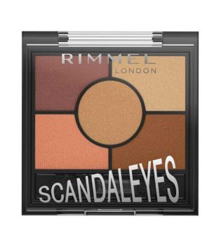 Rimmel London - Eyeshadow Palette Scandaleyes - 005: Sunset Bronze