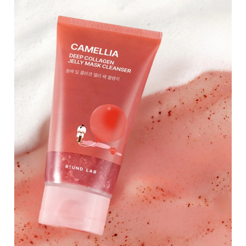 Round Lab - *Camellia* - Facial Cleanser Deep Collagen Jelly