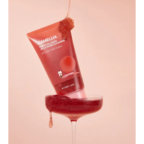 Round Lab - *Camellia* - Facial Cleanser Deep Collagen Jelly