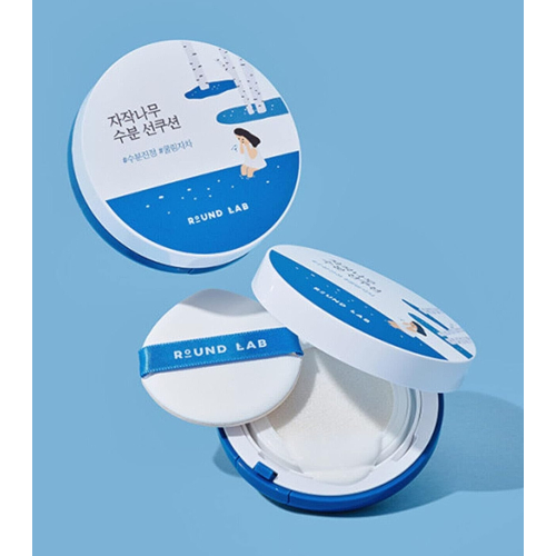 Round Lab - Facial sunscreen in cushion Birch Juice SPF 50