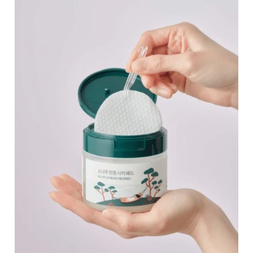 Round Lab - Pine CICA Hydrating and Exfoliating Pad Toner - Sensitive Skin