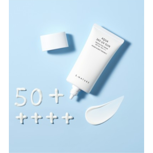S. Nature - Ultralight facial sunscreen SPF50+ PA++++ Aqua 365