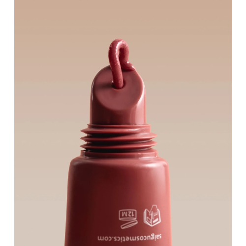 Saigu Cosmetics - Moisturizing lip balm with shine effect - Brownie