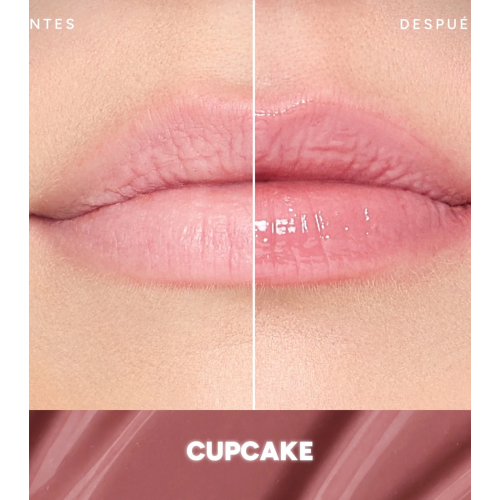 Saigu Cosmetics - Moisturizing lip balm with shine effect - Cupcake