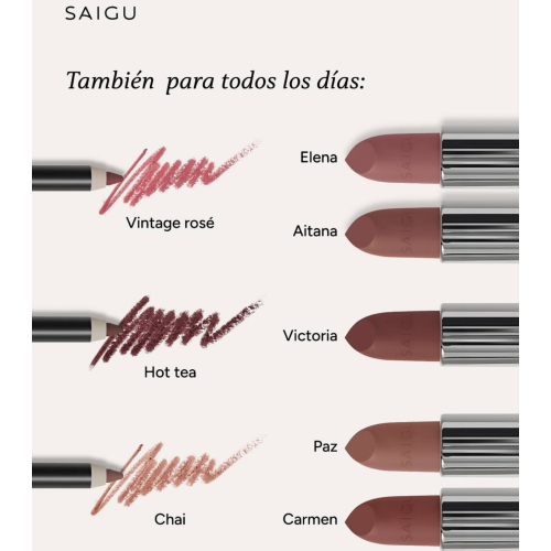 Saigu Cosmetics - Lipstick Velvet - Gala