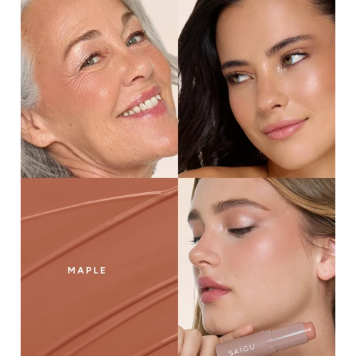 Saigu Cosmetics - Stick Blush Melting Blush - Maple