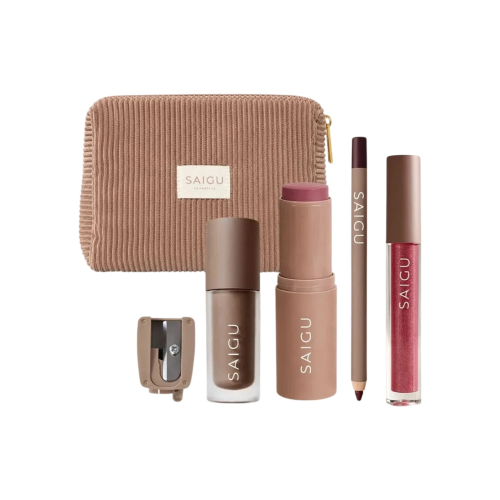 Saigu Cosmetics - *Golden Plum* - Makeup set - Full Golden Plum