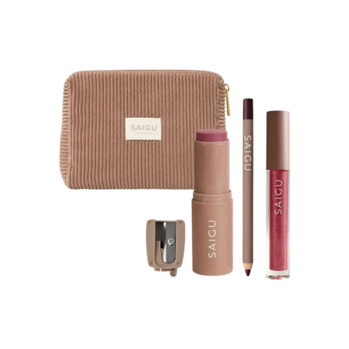 Saigu Cosmetics - *Golden Plum* - Makeup set - Golden Plum Essentials