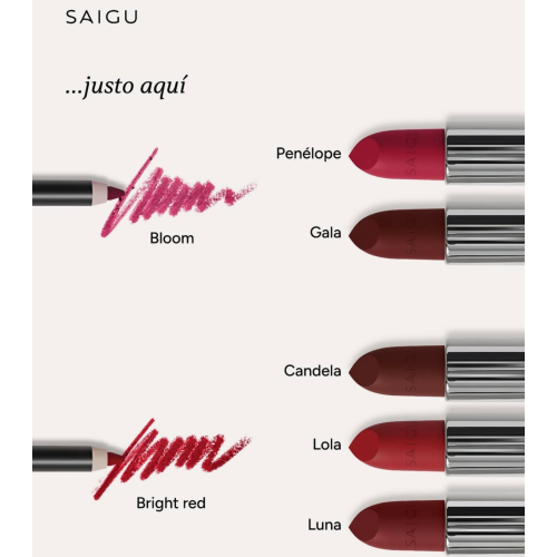 Saigu Cosmetics - Lipstick - Hot tea