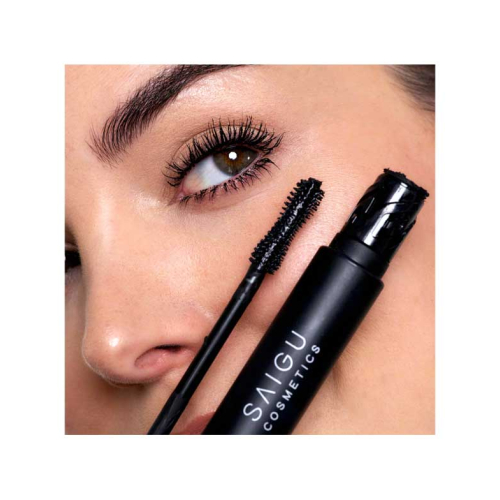 Saigu Cosmetics - Mascara for Sensitive Eyes Click & Long - Eclipse
