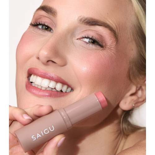 Saigu Cosmetics - *Mediterranean Glow* - Blush stick Melting Blush - Pink Pomelo