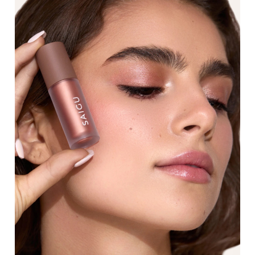 Saigu Cosmetics - *Mediterranean Glow* - Liquid Eyeshadow One Touch - Golden Hour