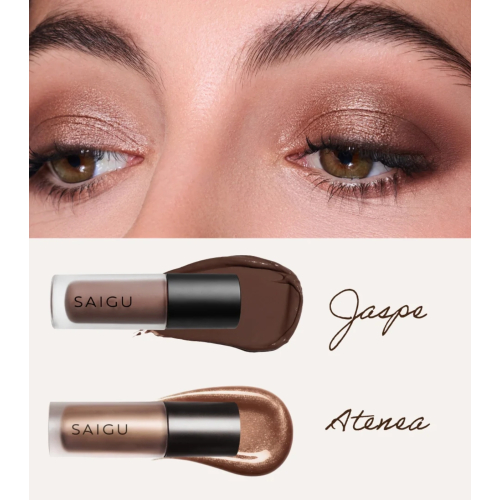 Saigu Cosmetics - Liquid Eyeshadow One Touch Matte - Jaspe