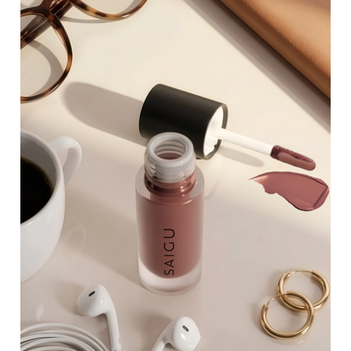 Saigu Cosmetics - Liquid Eyeshadow One Touch Matte - Muse