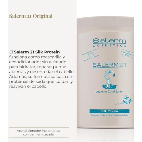 Salerm - *Salerm 21* - Conditioner mask Leave-in Silk Protein