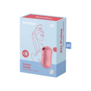 Satisfyer - Clitoral Stimulator Cotton Candy - Red