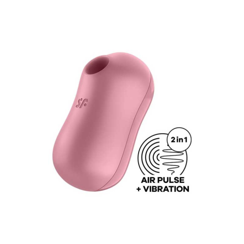 Satisfyer - Clitoral Stimulator Cotton Candy - Red