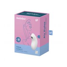 Satisfyer - Clitoral Stimulator Vulva Lover 2 - White