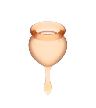 Satisfyer - Menstrual Cup Kit Feel Good (15 + 20 ml) - Orange