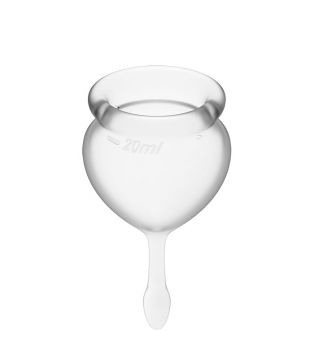 Satisfyer - Feel Good Menstrual Cup Kit (15 + 20 ml) - Transparent