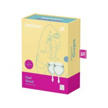 Satisfyer - Menstrual Cup Kit Feel Good (15 + 20 ml) - Light Green