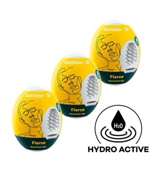 Satisfyer - Masturbator Egg Set Hydro Active - Fierce