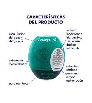 Satisfyer - Masturbator Egg Set Hydro Active - Naughty