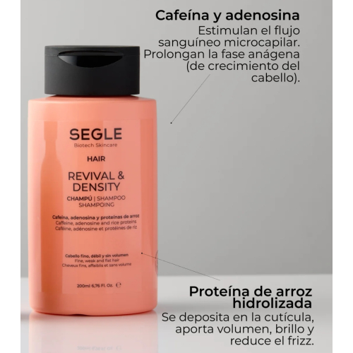 SEGLE - Anti-hair loss shampoo Revival & Density