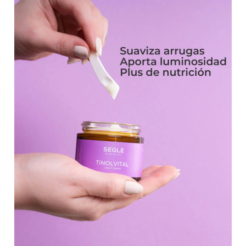 SEGLE - Anti-aging night facial cream Tinolvital - Normal to dry skin